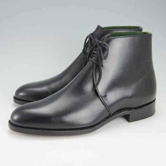 未使用★トリッカーズ SIZE 6【モデル定価￥82,080-★ジョージブーツ/M7098】チャッカ ブーツ/ボックスカーフ/黒/メンズ/Tricker's★h056