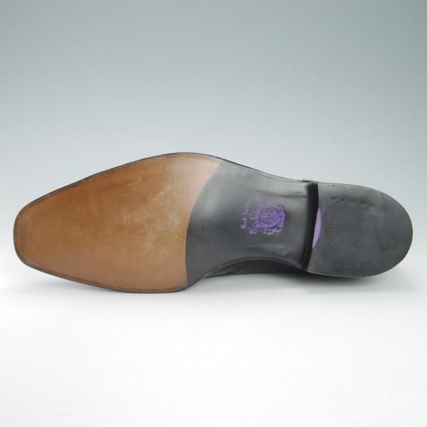 未使用★クロケット&ジョーンズ 8F【★(英)ポールスミス別注/ブリティッシュコレクション】348ラスト/カーフ/黒/Crockett&Jones★h059