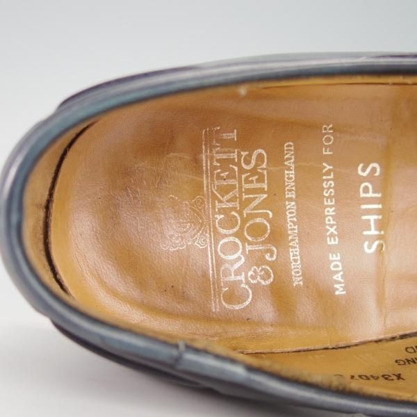 ★クロケット&ジョーンズ 8E【同系モデル定価￥129,800-★コードバン/紺/キャベンディッシュ2】タッセルローファー/Crockett&Jones★h060
