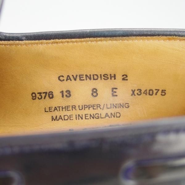 ★クロケット&ジョーンズ 8E【同系モデル定価￥129,800-★コードバン/紺/キャベンディッシュ2】タッセルローファー/Crockett&Jones★h060