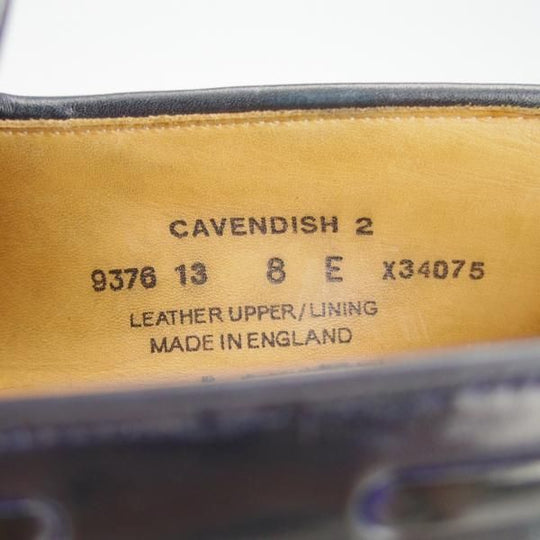 ★クロケット&ジョーンズ 8E【同系モデル定価￥129,800-★コードバン/紺/キャベンディッシュ2】タッセルローファー/Crockett&Jones★h060