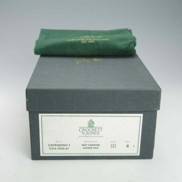 ★クロケット&ジョーンズ 8E【同系モデル定価￥129,800-★コードバン/紺/キャベンディッシュ2】タッセルローファー/Crockett&Jones★h060