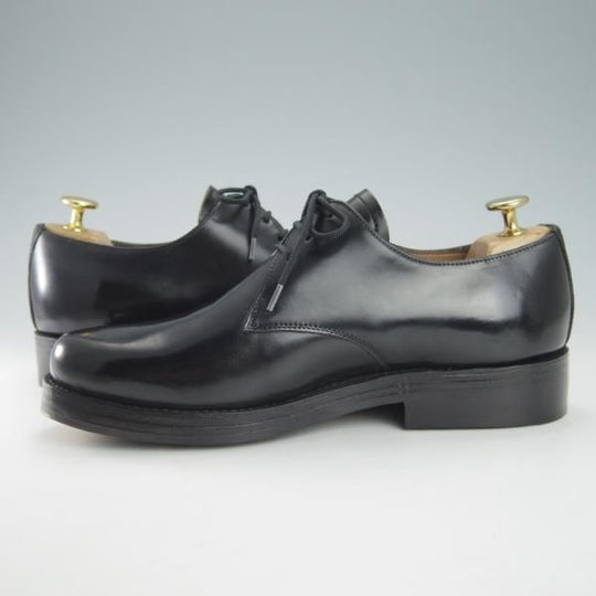 極美品★(独)ハインリッヒ・ディンケラッカー SIZE 6【現行定価￥193,600-★コードバン仕様/RIO/リオ】黒/Heinrich Dinkelacker★h061