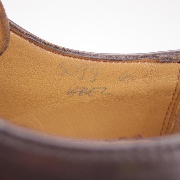 極美品★(独)ハインリッヒ・ディンケラッカー SIZE 6【現行定価￥193,600-★コードバン仕様/RIO/リオ】黒/Heinrich Dinkelacker★h061