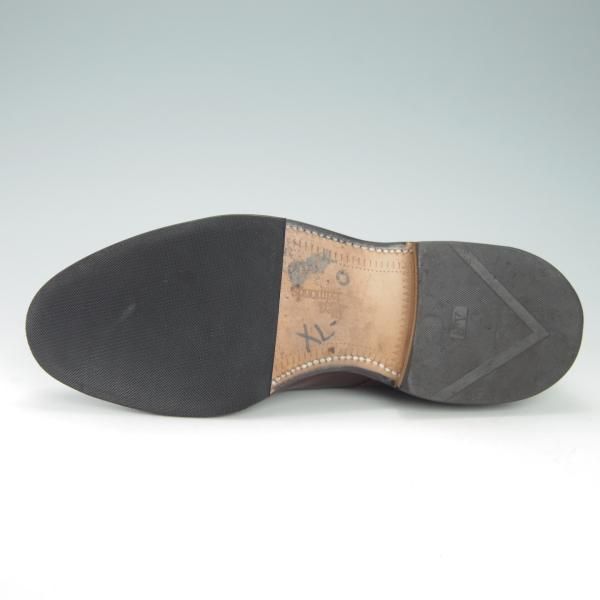 極美品★(米)アレンエドモンズ 6.5C【現行定価7.5万円程度★Sanford/サンフォード】セミブローグ/カーフ/濃茶/ALLEN EDMONDS★h062