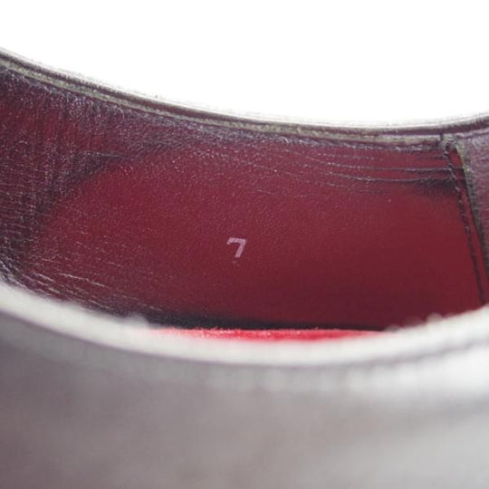 極上★WH/ダブルエイチ SIZE 7【貴重★(仏)OLD ENGLAND別注/ダブルモンク】カーフ/黒/メンズ/オールドイングランド★h064