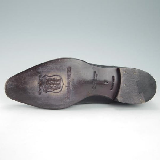 ほぼ試着程度★ユニオンインペリアル SIZE 7【定価￥42,900-★U1940/ストレートチップ】カーフ/黒/メンズ/Union Imperial★h066