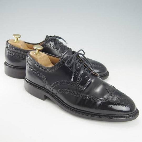 ★クロケット&ジョーンズ 7E【定価￥90,200-★ダイナイトソール/(米)TODD SNYDER別注】PEMBROKE/325ラスト/黒/Crockett&Jones★h069