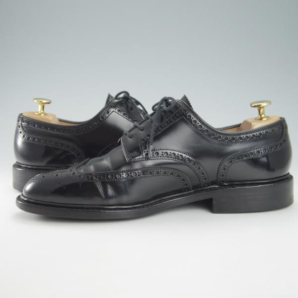 ★クロケット&ジョーンズ 7E【定価￥90,200-★ダイナイトソール/(米)TODD SNYDER別注】PEMBROKE/325ラスト/黒/Crockett&Jones★h069