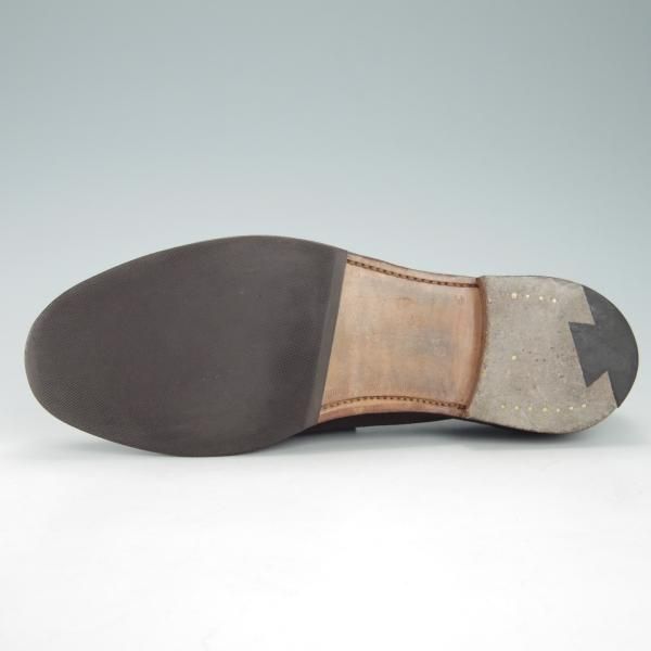 極上★クロケット&ジョーンズ 6E【★コインローファー/スエード】濃茶/メンズ/Crockett&Jones★h070