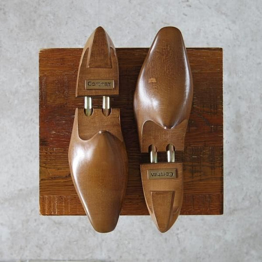 極上★(仏)Corthay/コルテ SIZE 7【定価￥20,520-★純正シューツリー】木製シューキーパー/メンズ★h039