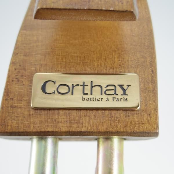 極上★(仏)Corthay/コルテ SIZE 7【定価￥20,520-★純正シューツリー】木製シューキーパー/メンズ★h039