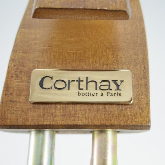 極上★(仏)Corthay/コルテ SIZE 7【定価￥20,520-★純正シューツリー】木製シューキーパー/メンズ★h039