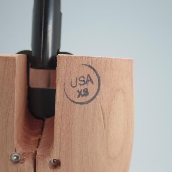 極上★(米)アレンエドモンズ XSサイズ【★(米)ウッドロア社製/純正シューツリー】木製シューキーパー/Woodlore/ALLEN EDMONDS★h075