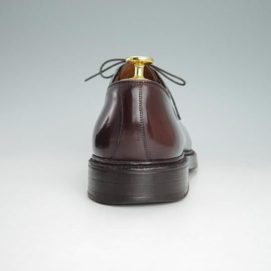 極上★クロケット&ジョーンズ 8EE【コードバン仕様★CARLISLE/240ラスト】プレーントゥ/バーガンディー/赤茶/Crockett&Jones★h079