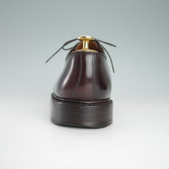 極上★クロケット&ジョーンズ 8EE【コードバン仕様★CARLISLE/240ラスト】プレーントゥ/バーガンディー/赤茶/Crockett&Jones★h079