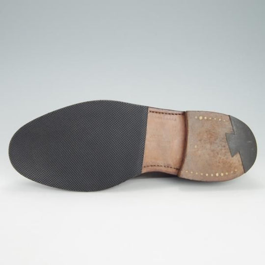 極上★クロケット&ジョーンズ 8EE【コードバン仕様★CARLISLE/240ラスト】プレーントゥ/バーガンディー/赤茶/Crockett&Jones★h079