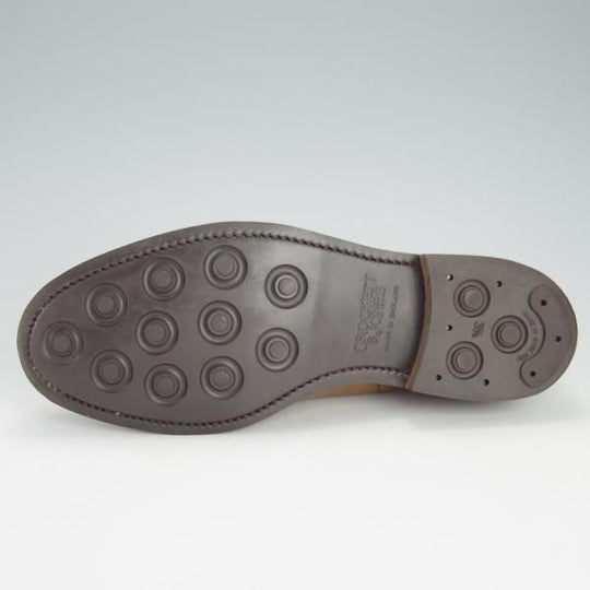 極美品★クロケット&ジョーンズ 6.5E【現行定価￥88,000-★ダイナイトソール仕様/モールトン/MORETON】薄茶/Crockett&Jones★h080