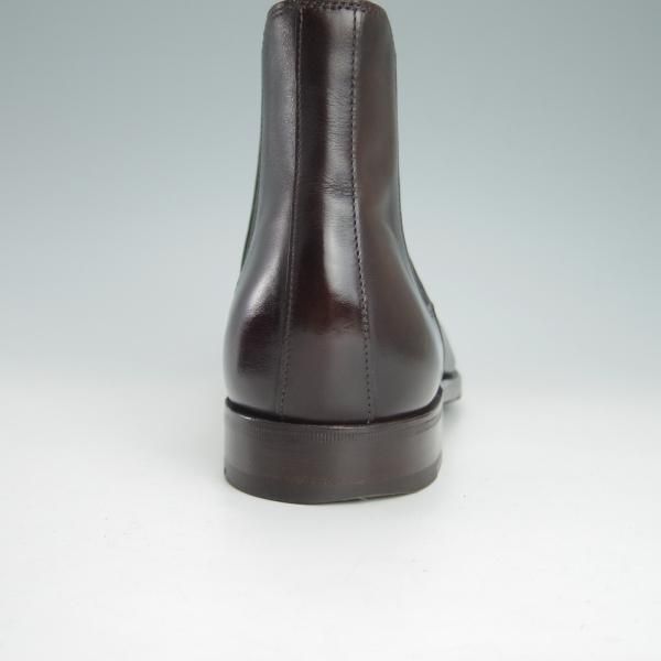 極上★ジョンロブ 7.5E【定価￥308,000-★ミュージアムカーフ/8695ラスト】LAWRY/サイドゴアブーツ/濃茶/メンズ/JOHN LOBB★h083