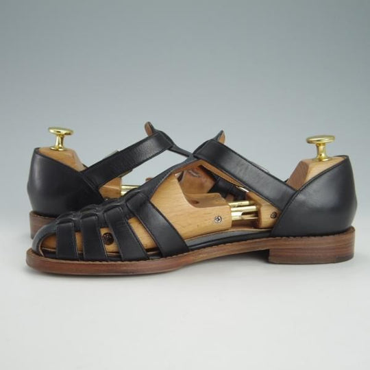 ★チャーチ(レディース) SIZE 36【定価￥114,400-★KELSEY/ケルシー】グルカサンダル/プレステージカーフ/黒/Church's★h088