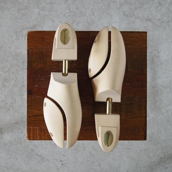 極上★(英)DUNKELMAN/ダンケルマン サイズXS【定価￥13,200-★(英)DASCO社/ダスコ】ライム/木製シューツリー/シューキーパー★h090