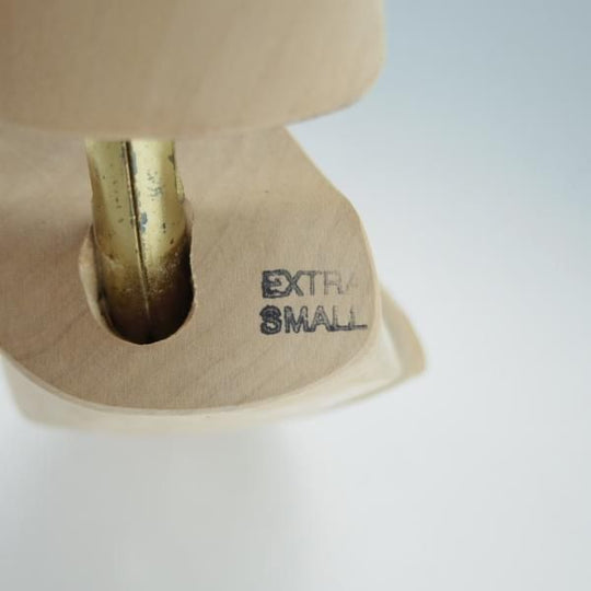 極上★(英)DUNKELMAN/ダンケルマン サイズXS【定価￥13,200-★(英)DASCO社/ダスコ】ライム/木製シューツリー/シューキーパー★h090