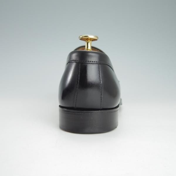 美品★(英)チーニー 6F【定価￥78,100-★HUDSON/ハドソン】5203ラスト/コインローファー/カーフ/黒/メンズ/CHEANEY★h097