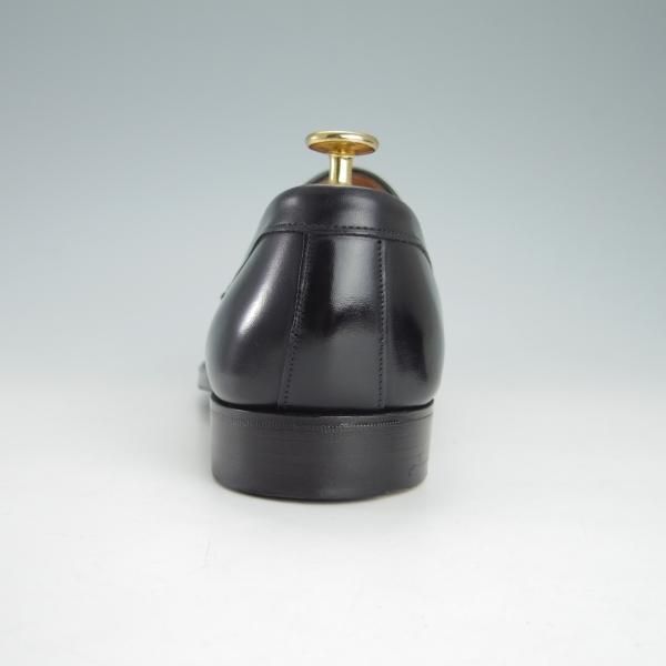 美品★(英)チーニー 6F【定価￥78,100-★HUDSON/ハドソン】5203ラスト/コインローファー/カーフ/黒/メンズ/CHEANEY★h097