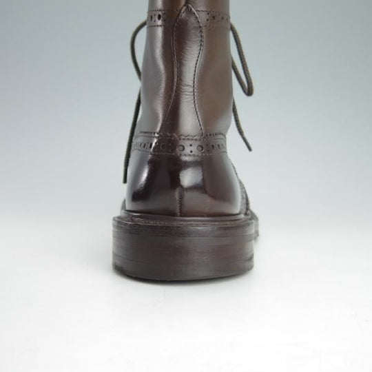 極美品★トリッカーズ SIZE 8【現行定価￥96,800-★ダイナイトソール/MALTON/モールトン】2508/カントリーブーツ/濃茶/Tricker's★h099