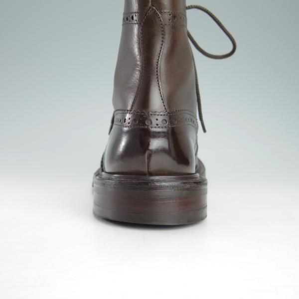 極美品★トリッカーズ SIZE 8【現行定価￥96,800-★ダイナイトソール/MALTON/モールトン】2508/カントリーブーツ/濃茶/Tricker's★h099