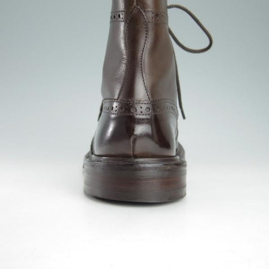 極美品★トリッカーズ SIZE 8【現行定価￥96,800-★ダイナイトソール/MALTON/モールトン】2508/カントリーブーツ/濃茶/Tricker's★h099