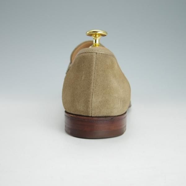 極美品★クロケット&ジョーンズ 9.5E【定価￥74,800-★ビームスF別注/CAMDEN】366ラスト/コインローファー/スエード/Crockett&Jones★h100