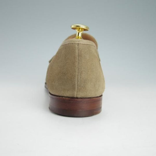 極美品★クロケット&ジョーンズ 9.5E【定価￥74,800-★ビームスF別注/CAMDEN】366ラスト/コインローファー/スエード/Crockett&Jones★h100