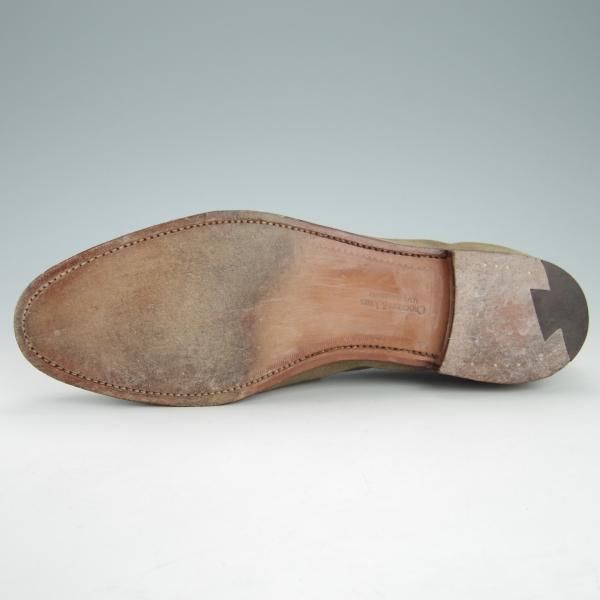 極美品★クロケット&ジョーンズ 9.5E【定価￥74,800-★ビームスF別注/CAMDEN】366ラスト/コインローファー/スエード/Crockett&Jones★h100