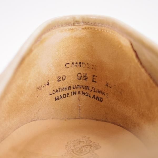 極美品★クロケット&ジョーンズ 9.5E【定価￥74,800-★ビームスF別注/CAMDEN】366ラスト/コインローファー/スエード/Crockett&Jones★h100