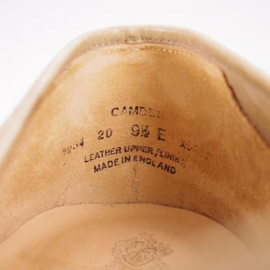極美品★クロケット&ジョーンズ 9.5E【定価￥74,800-★ビームスF別注/CAMDEN】366ラスト/コインローファー/スエード/Crockett&Jones★h100