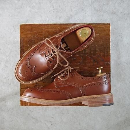未使用★トリッカーズ(レディース) SIZE 4.5【定価￥82,500-★SLY別注/L5679/ANNE】カントリーシューズ/フルブローグ/茶/Tricker's★h102