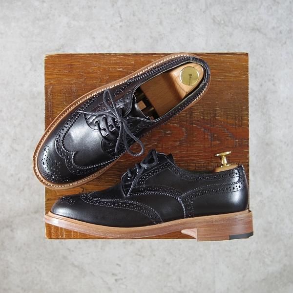 未使用★トリッカーズ(レディース) SIZE 4.5【定価￥82,500-★SLY別注/L5679/ANNE】カントリーシューズ/フルブローグ/黒/Tricker's★h103