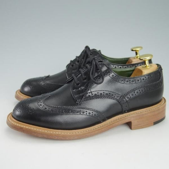 未使用★トリッカーズ(レディース) SIZE 4.5【定価￥82,500-★SLY別注/L5679/ANNE】カントリーシューズ/フルブローグ/黒/Tricker's★h103