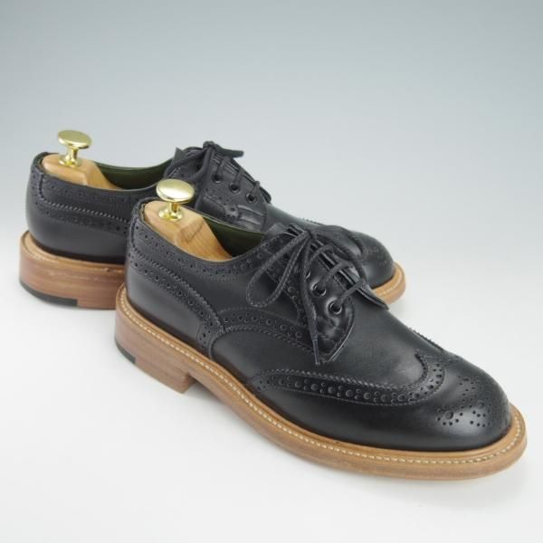 未使用★トリッカーズ(レディース) SIZE 4.5【定価￥82,500-★SLY別注/L5679/ANNE】カントリーシューズ/フルブローグ/黒/Tricker's★h103