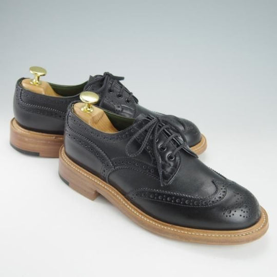 未使用★トリッカーズ(レディース) SIZE 4.5【定価￥82,500-★SLY別注/L5679/ANNE】カントリーシューズ/フルブローグ/黒/Tricker's★h103