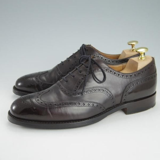 極上★チャーチ 60F/UK6【定価￥136,400-★チェットウィンド/CHETWYND】173ラスト/フルブローグ/カーフ/濃茶/メンズ/Church's★h104