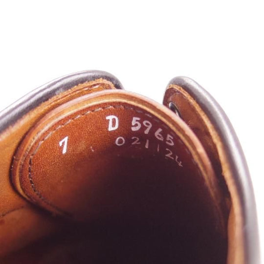 極美品★(米)アレンエドモンズ 7D【定価￥167,400-★コードバン/Park Avenue/パークアベニュー】ストレートチップ/ALLEN EDMONDS★h105