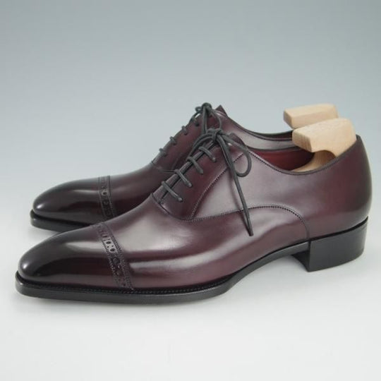 新品★(英)ガジアーノ&ガーリング 6.5E【定価￥385,000-★DECOライン/純正シューツリー付き】CLIFFE/RIOJA/赤茶/GAZIANO&GIRLING★h107