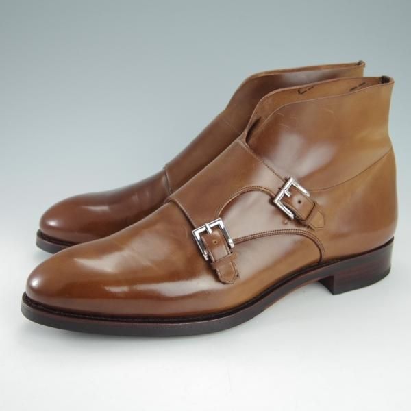 極美品★(スペイン製)CARMINA/カルミナ SIZE 7【注文価格￥125,644-★茶系コードバン/BOURBON/ホーウィン社】80523/SOLLERラスト★h108