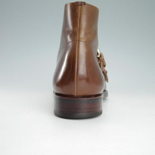 極美品★(スペイン製)CARMINA/カルミナ SIZE 7【注文価格￥125,644-★茶系コードバン/BOURBON/ホーウィン社】80523/SOLLERラスト★h108