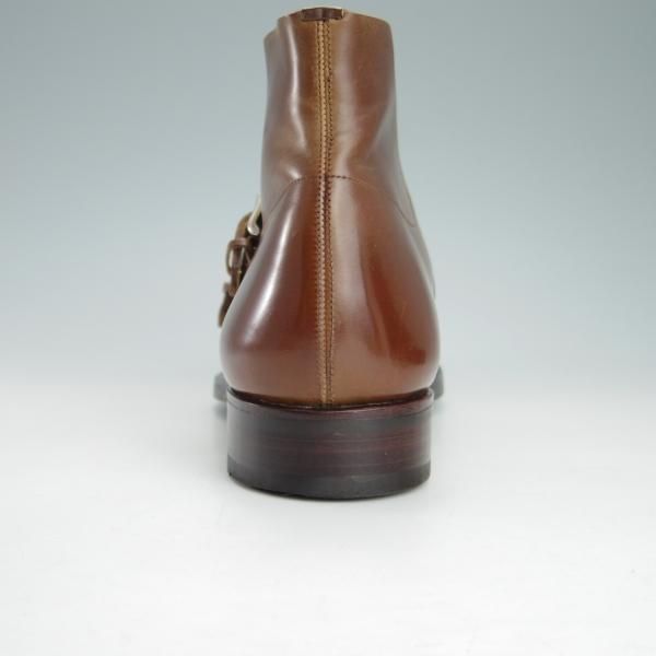 極美品★(スペイン製)CARMINA/カルミナ SIZE 7【注文価格￥125,644-★茶系コードバン/BOURBON/ホーウィン社】80523/SOLLERラスト★h108