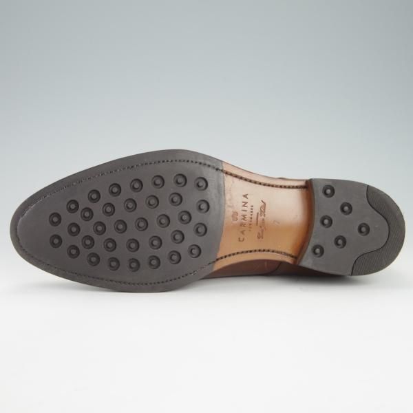 極美品★(スペイン製)CARMINA/カルミナ SIZE 7【注文価格￥125,644-★茶系コードバン/BOURBON/ホーウィン社】80523/SOLLERラスト★h108