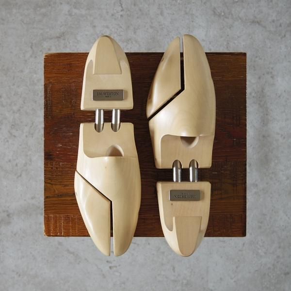 極上★J.M.ウェストン SIZE 8【定価￥16,500-★純正シューツリー/022L】木製シューキーパー/メンズ/Weston/ウエストン★h114