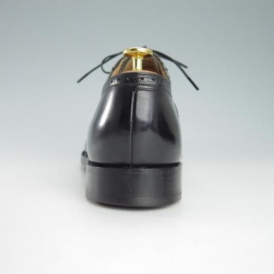 極上★チャーチ 80F/UK8【最上級★ロイヤルコレクション/002ラスト】EDWARD/4都市ロゴ/セミブローグ/カーフ/黒/メンズ/Church's★h116